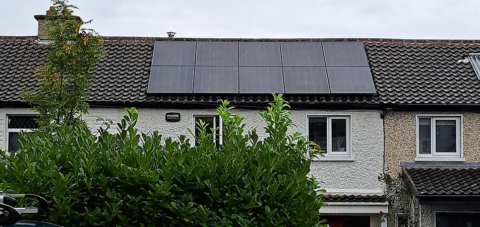 Dun Laoghaire PV Installation With Battery and Hot Water Diverter